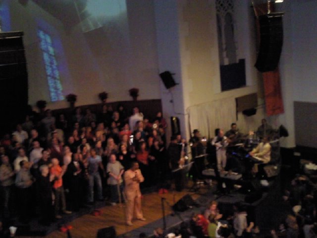 Glide Church choir & band, Frisco