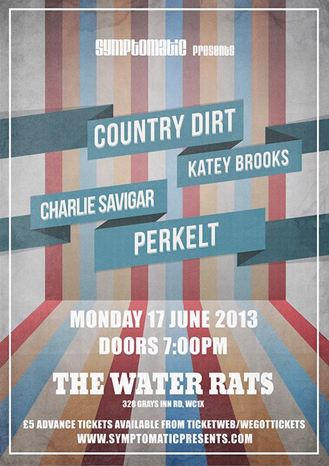 COUNTRY DIRT on at 8pm