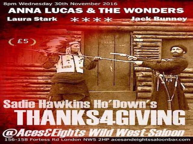 ANNA LUCAS & THE WONDER 4 Thanksgiving